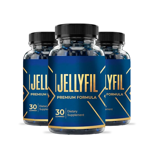 JellyFil men's daily vitality gummies three bottle pack